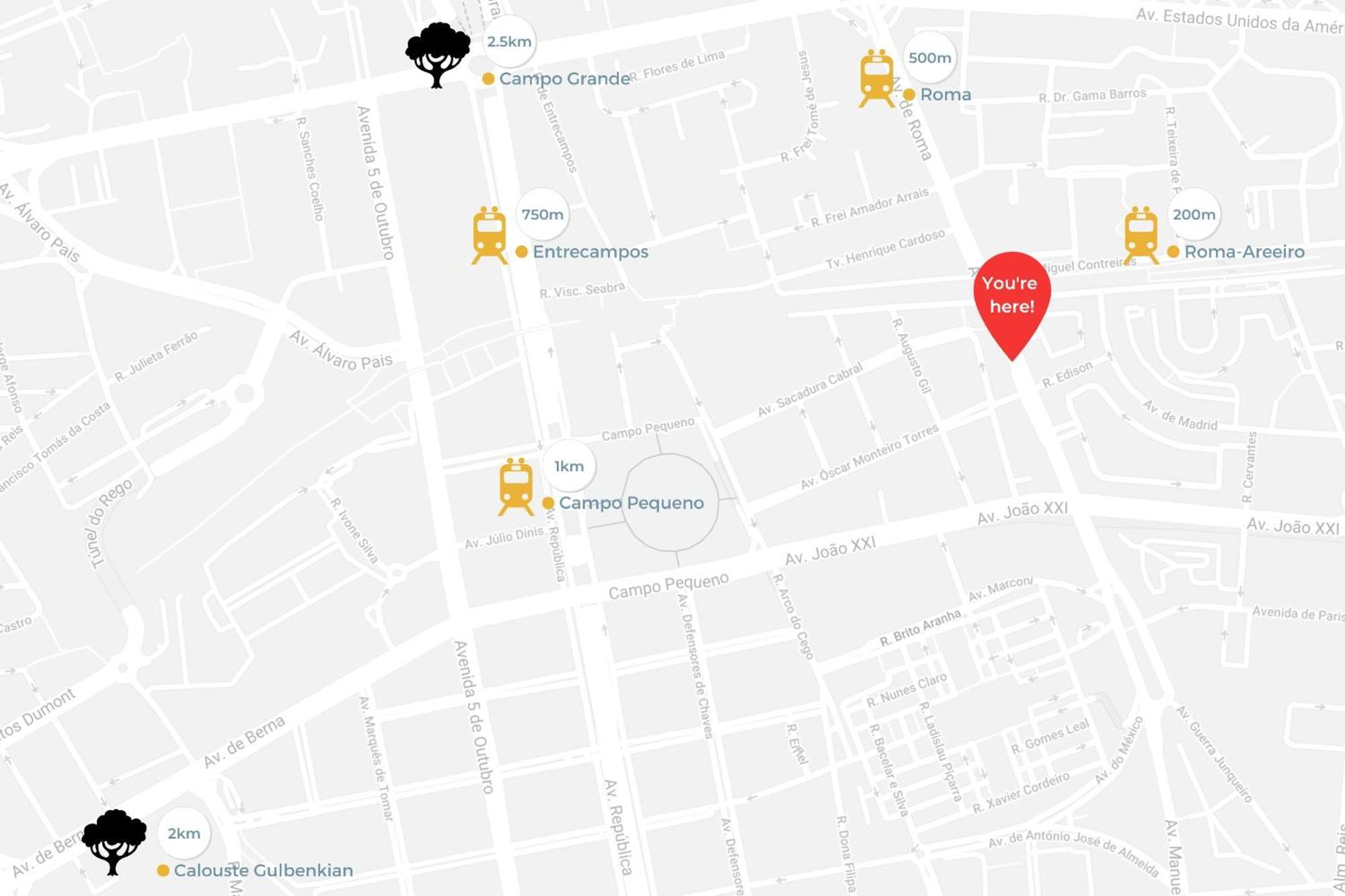 Lisbon Stay At Roma Boulevard Eksteriør billede